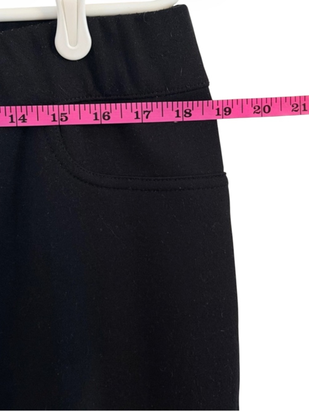 New York & Company Black Straight Leg Pants with Button Hem Size XL - Picture 5 of 8